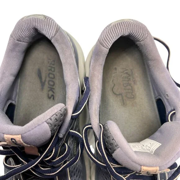 Brooks Ghost 12 Running Shoes Size 7D Women Violet EU38 Wide Purple 1203051D086 - Picture 12 of 16